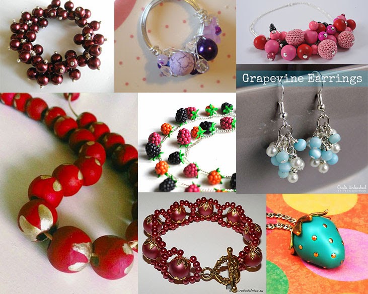 Online Jewelry Making Newsletter DIY Berry Pretty Jewelry!