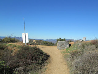Reaching the upper terminus of Vital Link Trail