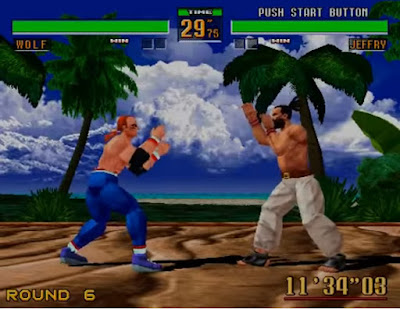 Virtua Fighter 2: Wolf and Jeffry appeared to Yu Suzuki in a dream.