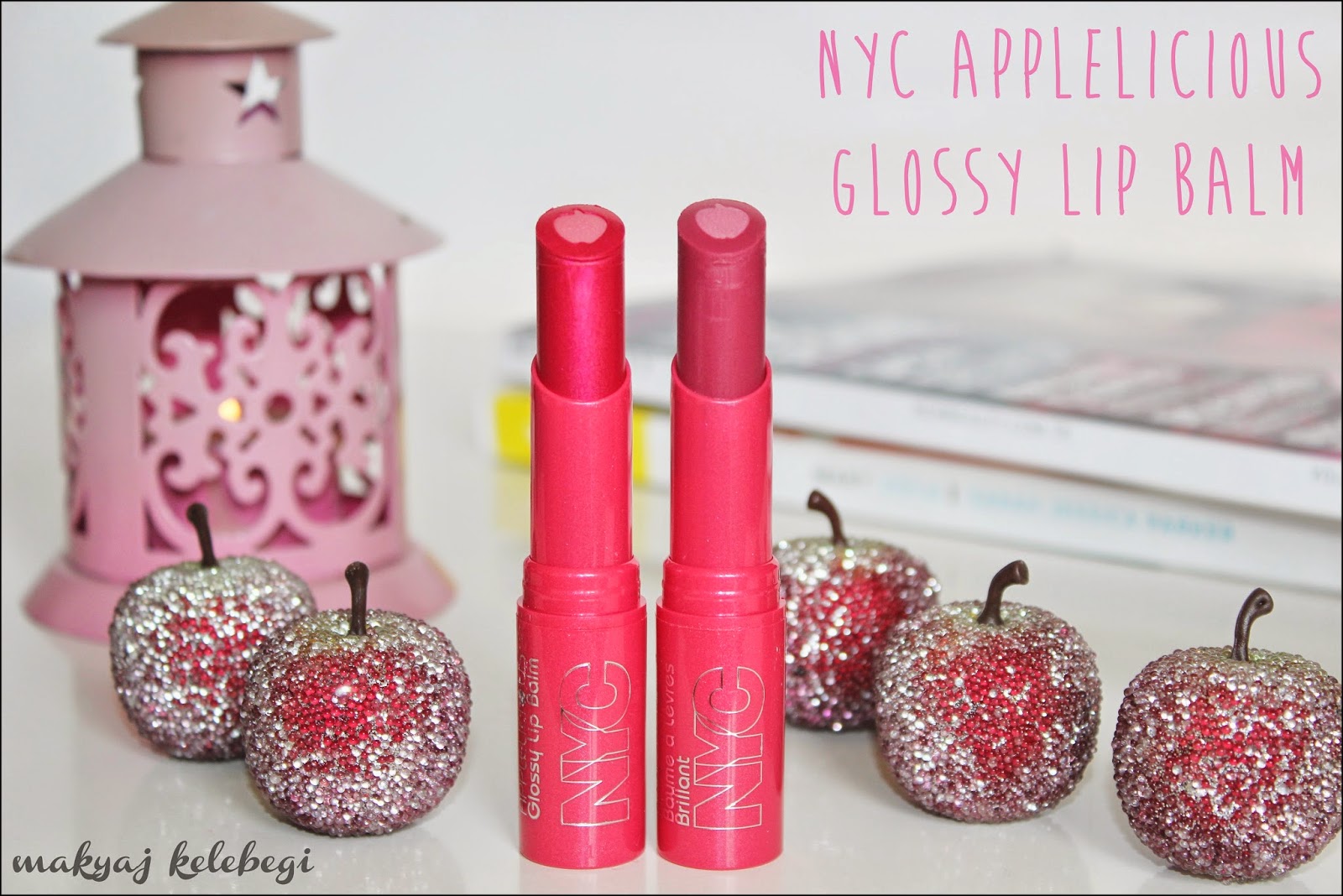 NYC APPLELICIOUS GLOSSY LIP BALM MAKYAJ KELEBEĞİ