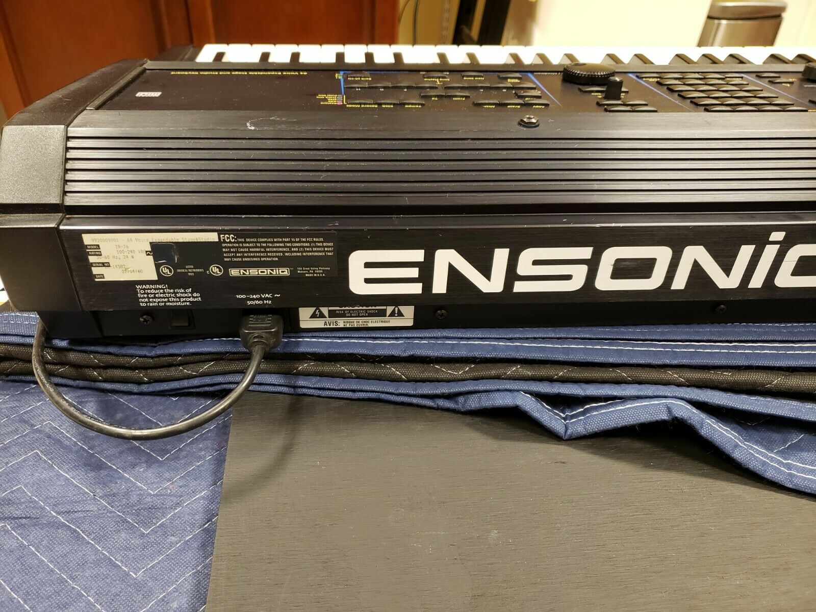 MATRIXSYNTH: Ensoniq ZR-76 Synthesizer Workstation