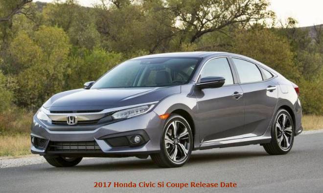 2017 Honda Civic Si Coupe Release Date Auto Rumors
