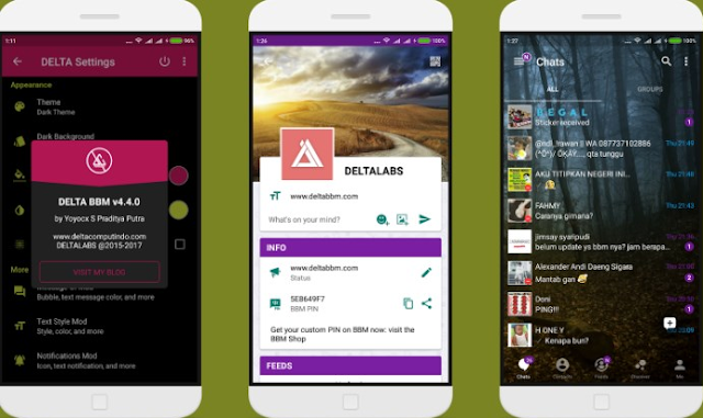 BBM Mod Delta v4.4.0 Apk Terbaru Paling Keren BBM Mod Delta v4.4.0 Apk Terbaru Paling Keren