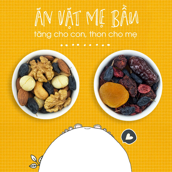 [A36] Công dụng tuyệt vời của 5 loại hạt sau đối với Mẹ Bầu tháng cuối