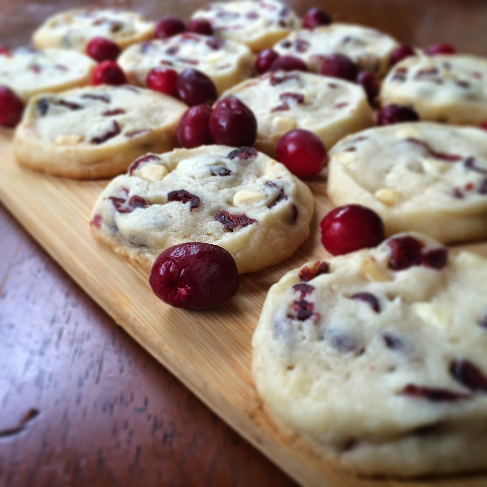 The Nerdy Chef: White Chocolate Cranberry Cookies
