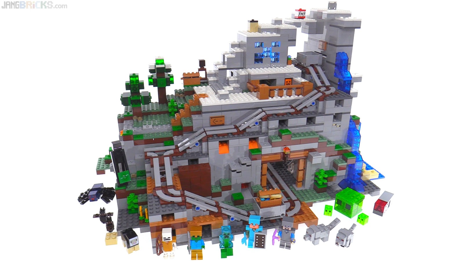 videos of lego minecraft