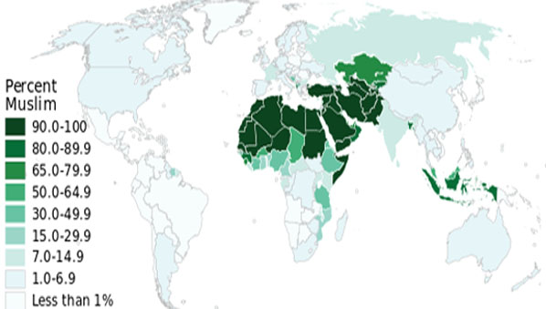 jumlah umat ISLAM di dunia jumlah umat ISLAM di dunia