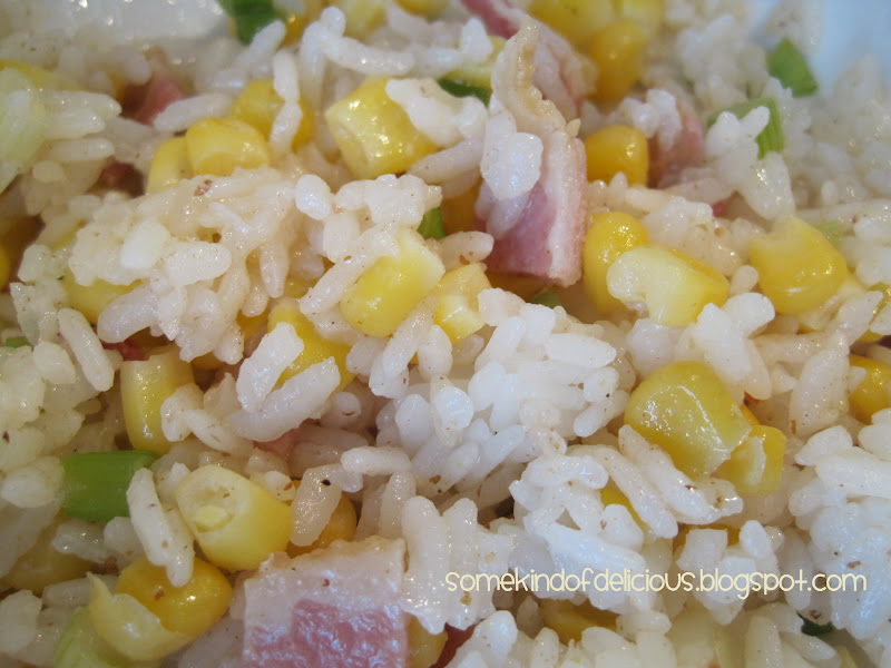 Some Kind of Delicious Basmati Rice & Corn Salad