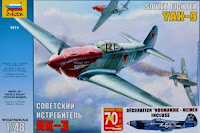 Zvezda Yak 3 1/48 Maquette du Yak 3 de Zvezda au 1/48.