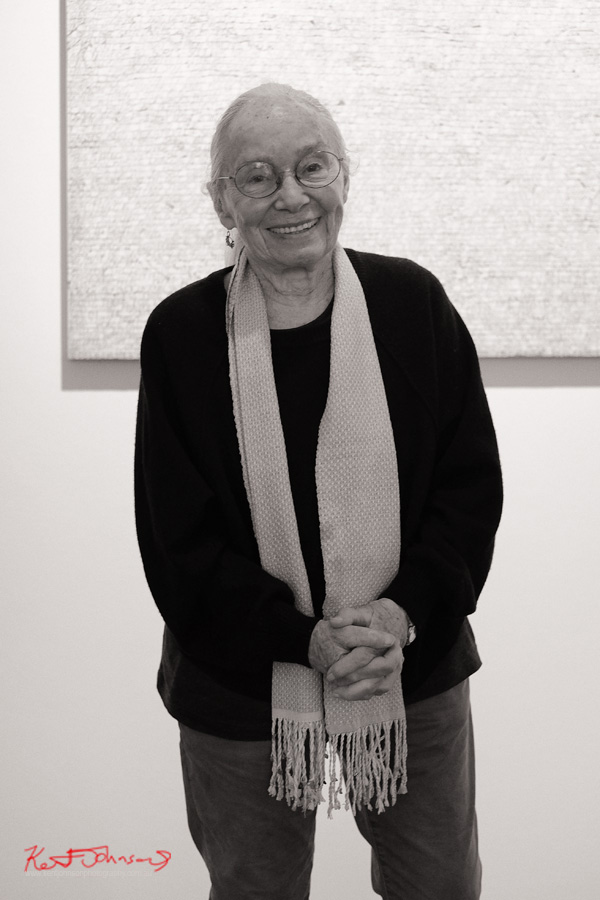 Artist portrait of Jenny Sages at King Street Gallery on William. Street Fashion Sydney photographed by Kent Johnson. Artist portrait of Jenny Sages at King Street Gallery on William. Street Fashion Sydney photographed by Kent Johnson.