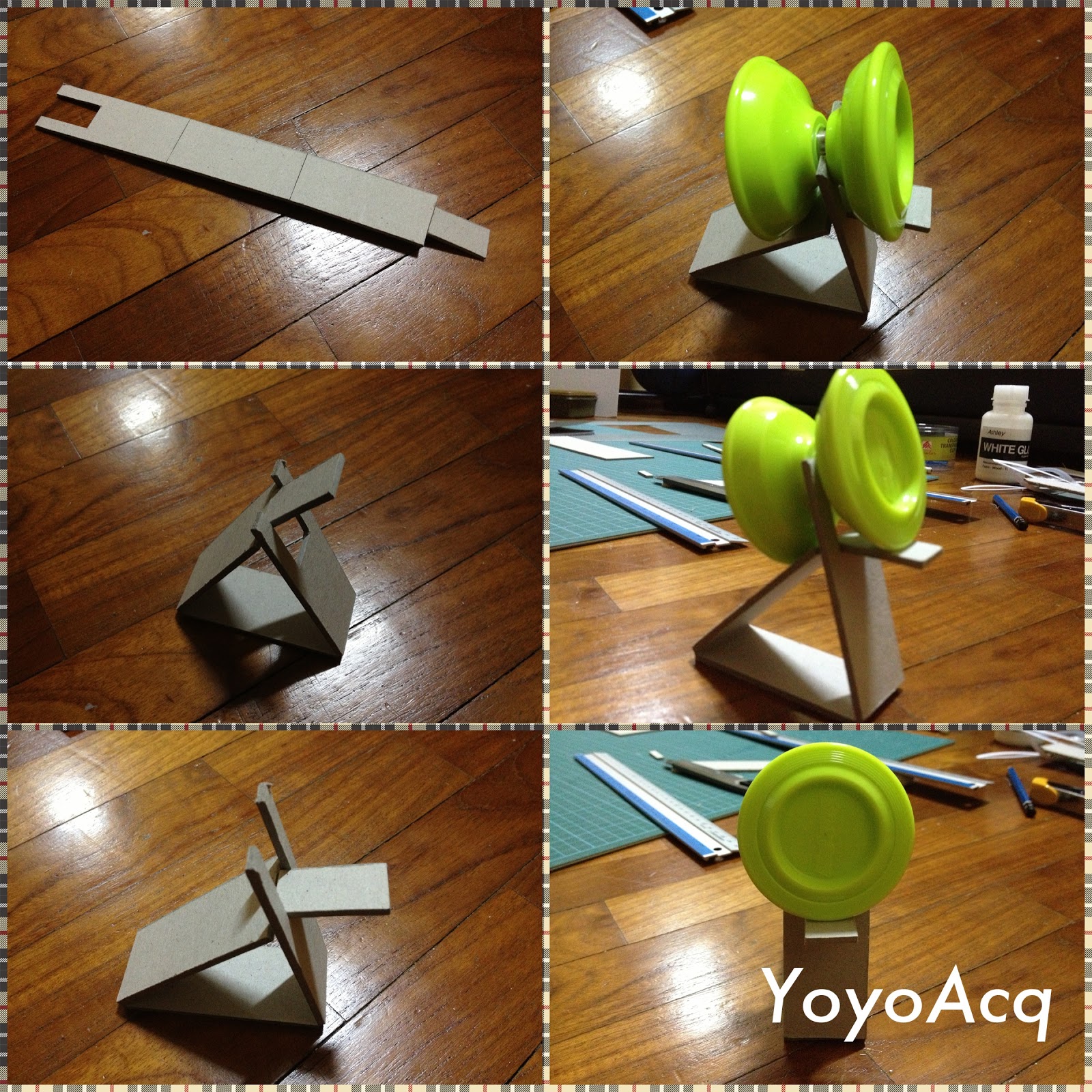 Yoyo Acquaintance D.I.Y yoyo stand