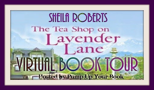Blog Tour, Review, Guest Post: The Tea Shop on Lavender Lane by Sheila Roberts