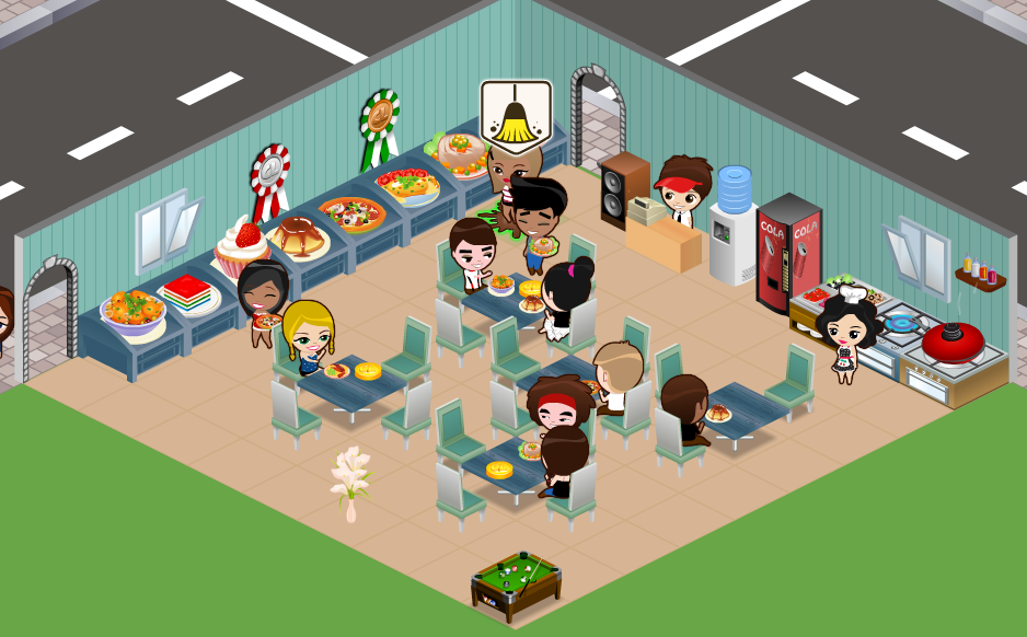 Jogo Cafeland: o restaurante divertido do Facebook ✏️ Meu Tédio