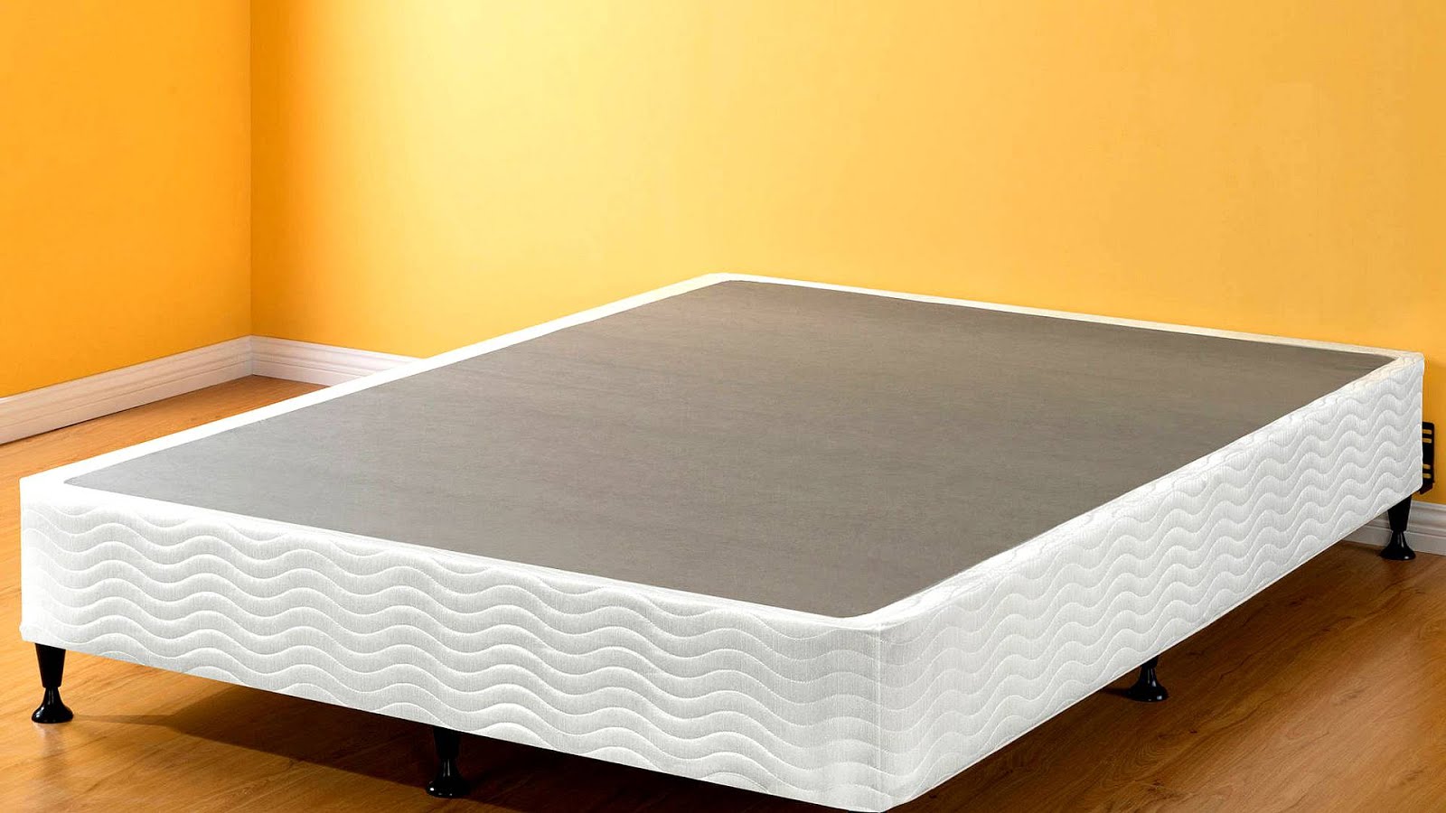 queen mattress and box spring in a box