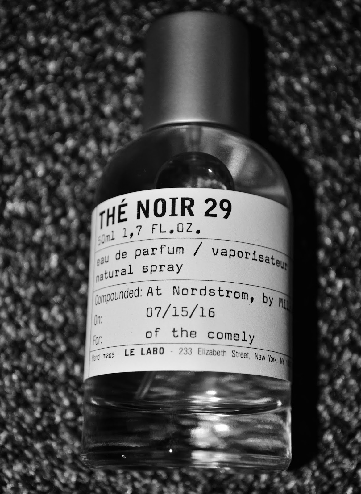 Le Labo Thé Noir 29 of the comely