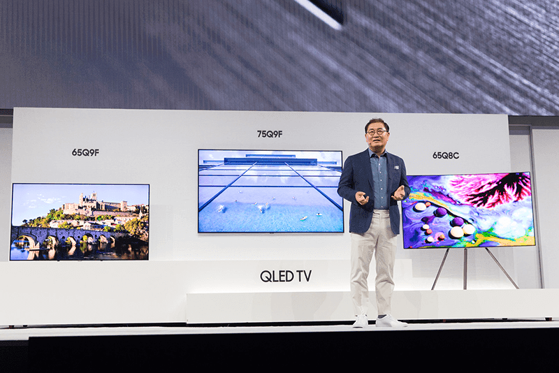 Samsung's QLED TV lineup