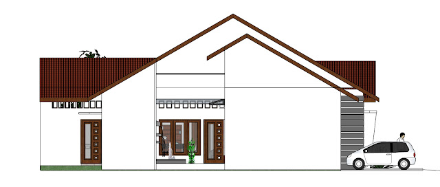 Model Rumah Minimalis Ukuran 15 x 14,5 m Kesan Besar dan Luas Model Rumah Minimalis Ukuran 15 x 14,5 m Kesan Besar dan Luas