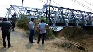 Pekan Depan, Jembatan Darurat Sipait Akan Dibangun