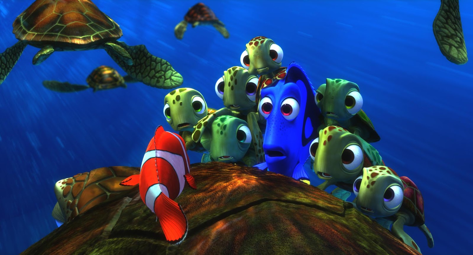 finding nemo and toy story are two examples of films