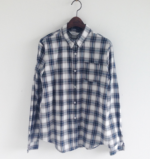 [Blackfit] Checkered Cotton Shirt | KSTYLICK - Latest Korean Fashion ...