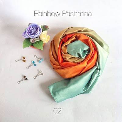 Rainbow Pashmina - www.jilbablicious.com Rainbow Pashmina - www.jilbablicious.com