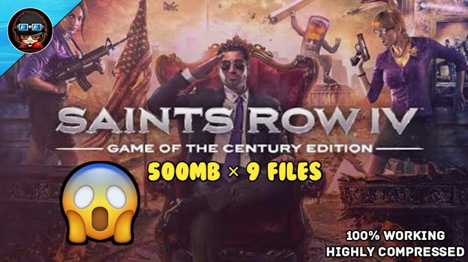 [4.1GB] Saints Row IV: Game of the Century Edition Game for PC - Highly Compressed - 100% Working | GamerBoy MJA |