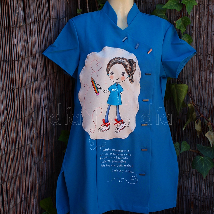 Bata maestra personalizada