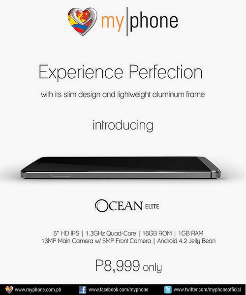 MyPhone Agua Ocean Elite, MyPhone Ocean Elite