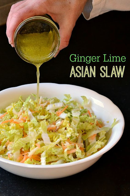 Ginger Lime Asian Slaw Ginger Lime Asian Slaw