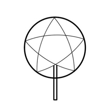 Tranh tô màu đèn ngôi sao Tết Trung Thu