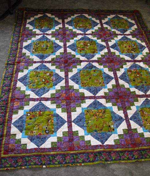 Kuwinda Quilt made by GayLsCrafts, The Free Pattern designed By Christine Stainbrook of Project House 360