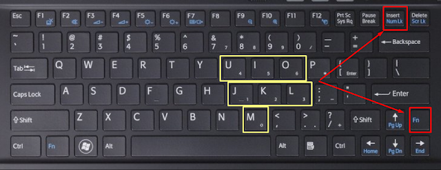 Gambar Solusi penyelesaian Error keyboard huruf jadi angka