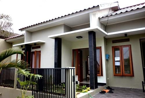 Rumah Minimalis 1 Lantai Tampak Depan 1