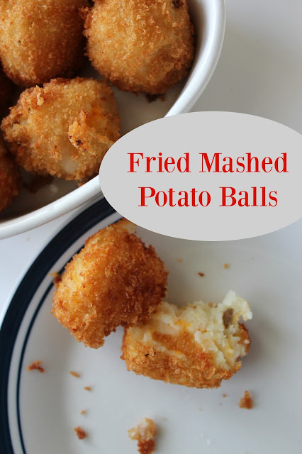 Make this savory Fried Mashed Potato Balls recipe for your next big game!