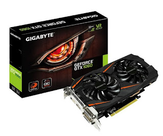 Gigabyte GTX 1060 WINDFORCE scheda video Gigabyte GTX 1060 WINDFORCE