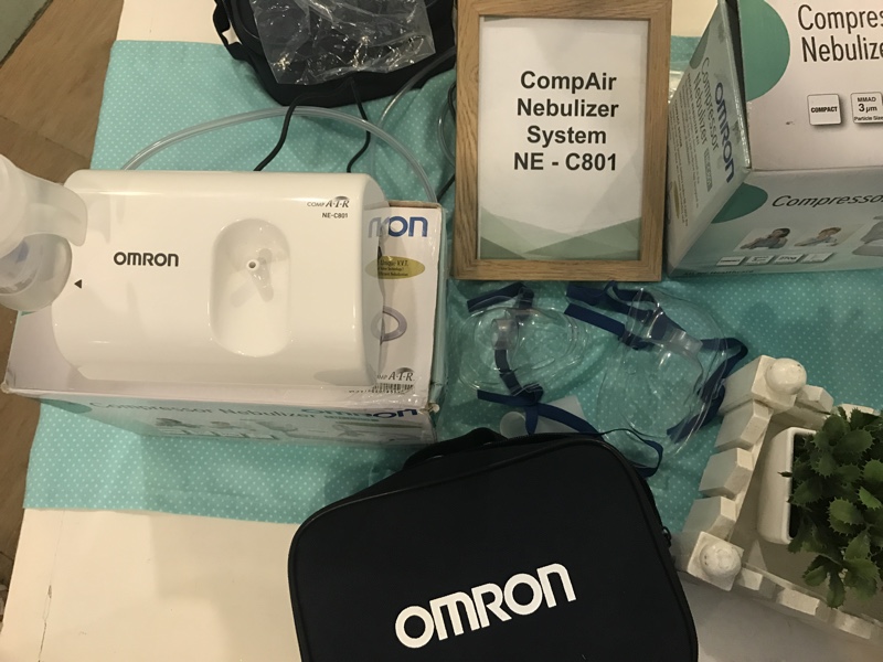 PRODUCT REVIEW: Omron CompAir Nebulizer System NE–C801 - Rochelle Rivera