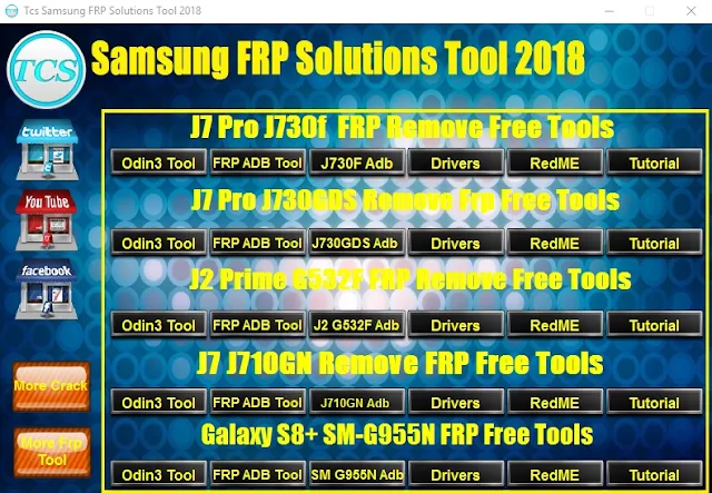 TCS Samsung FRP Solutions Tool 2018 Free Download