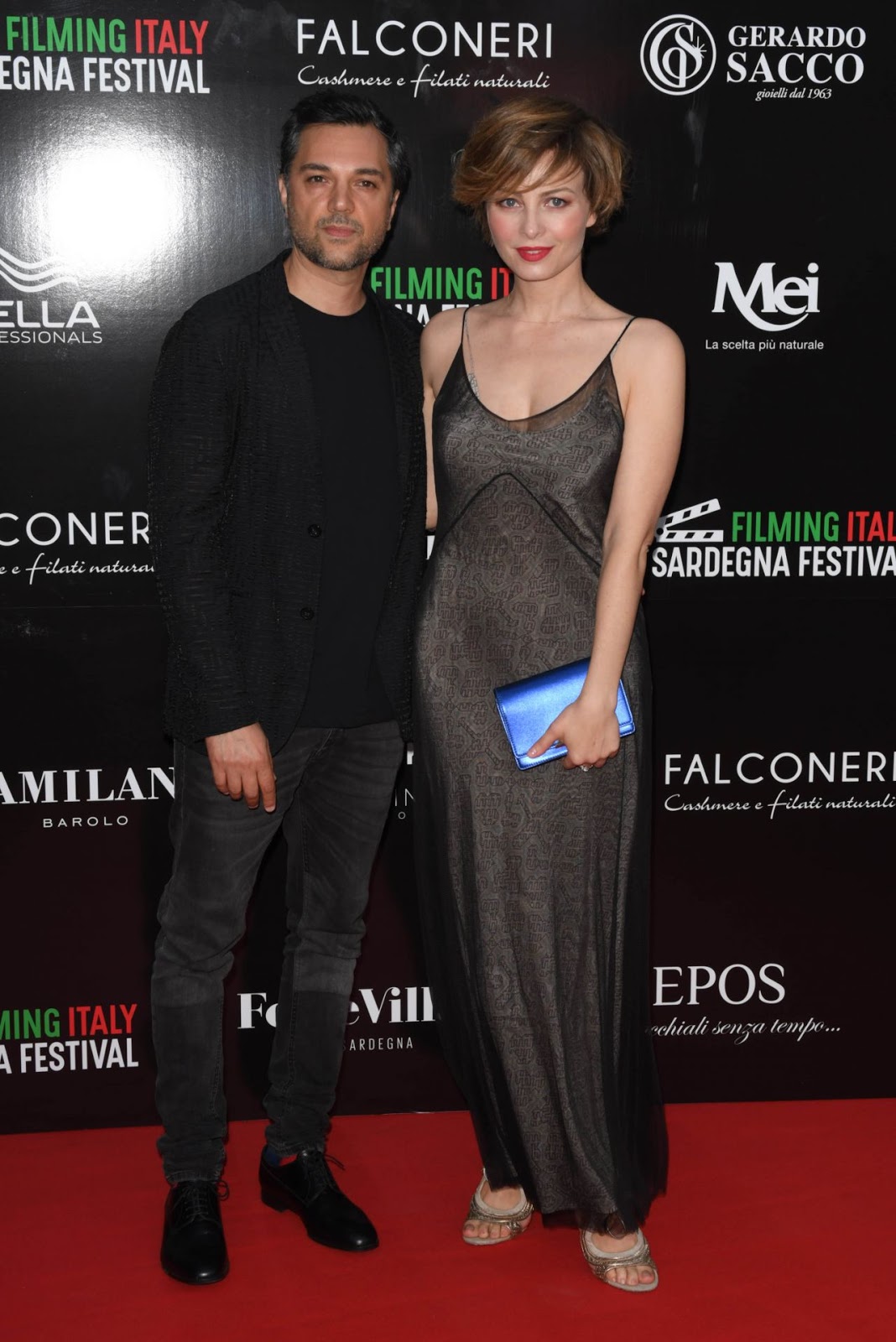 Violante Placido – Filming Italy Sardegna Festival Dinner in Cagliari