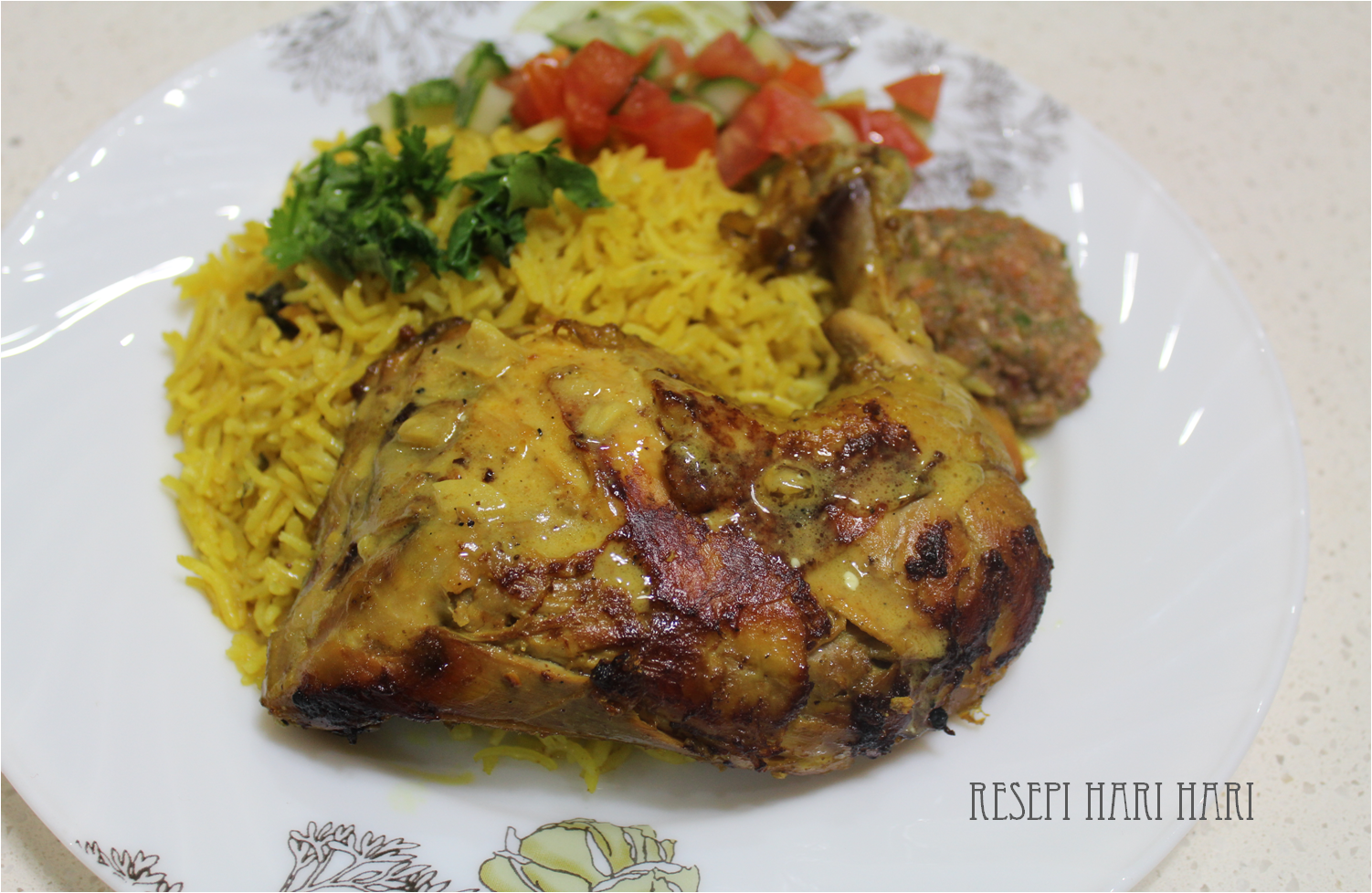 Recipes of Daily Cooking and Baking : Nasi Arab Mandy 