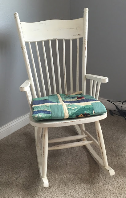 #millsnewhouse Rocking Chair Transformed #millsnewhouse Rocking Chair Transformed