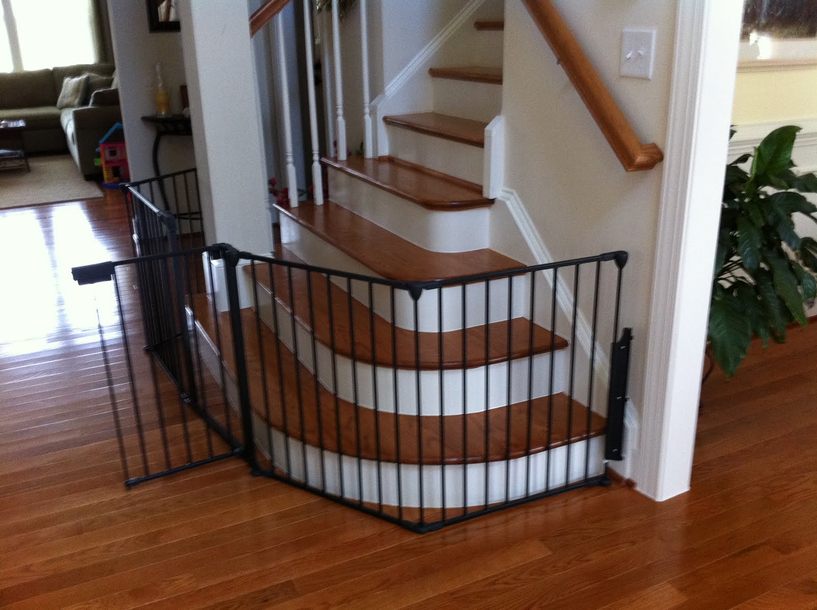 Garman Homes Unplugged Cool Stairs...Tricky Gate