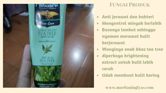 facial foam herborist tea tree