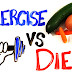 Exercise vs Diet