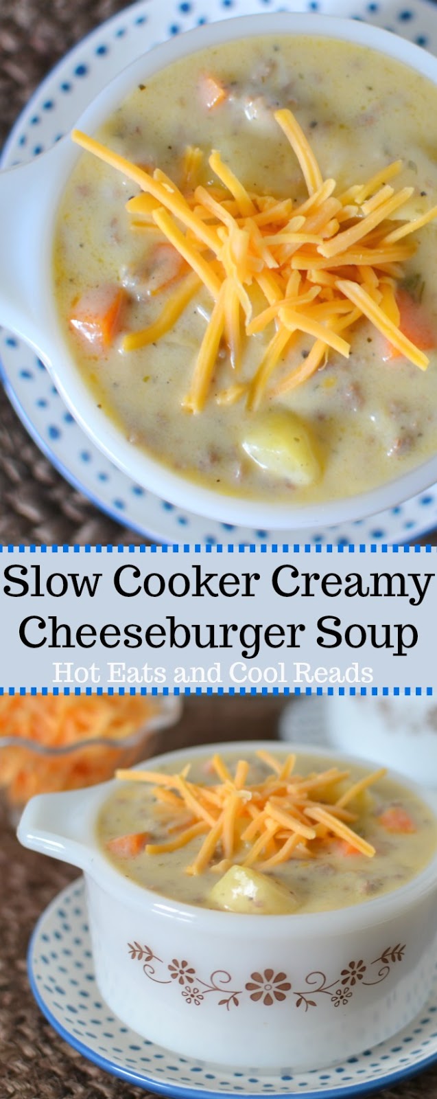 Slow Cooker Creamy Cheeseburger Soup Recipe