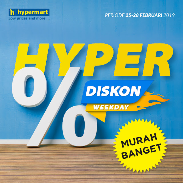 #Hypermart - #Promo #Katalog Weekly Periode 25 - 28 Februari 2019