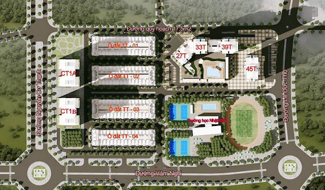 Quy mô HD Mon City Mỹ Đình