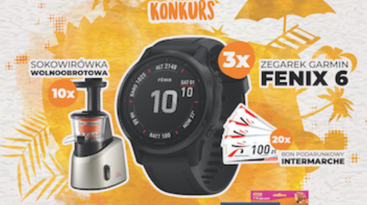 Wygraj zegarek Garmin Fenix 6 Konkurs