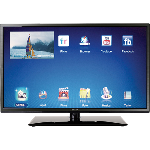 Smart TV LED 40'' Semp Toshiba DL4077I Full HD com Conversor Digital 1