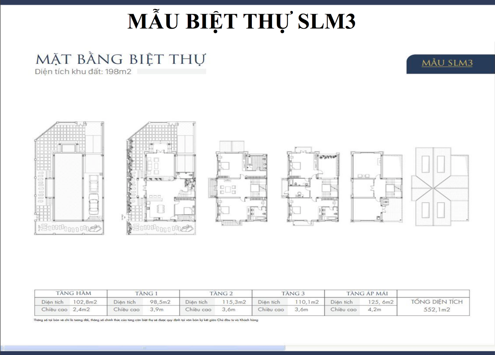 Mẫu biệt thự Dương Nội SLM3 Mẫu biệt thự Dương Nội SLM3