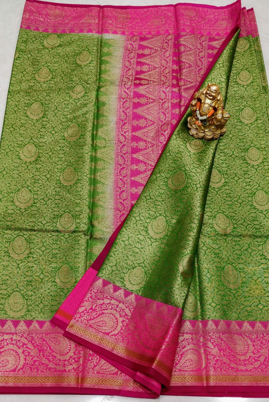 Banras Pattu kanchi Kora sarees